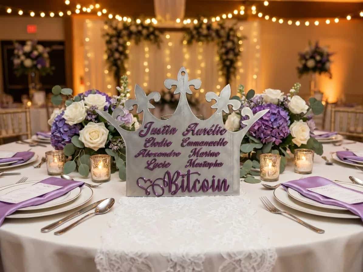 Plan de table personnalisé en impression 3D | Décoration de mariage | Panneau d'accueil avec noms des invités | Création sur mesure