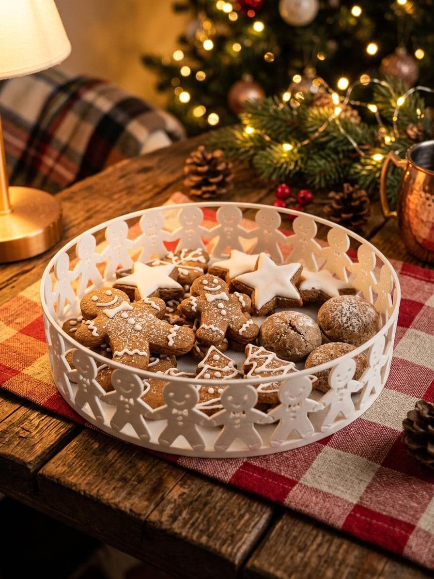 Plateau de Noël Bonhomme de Pain d'Épices — image 3