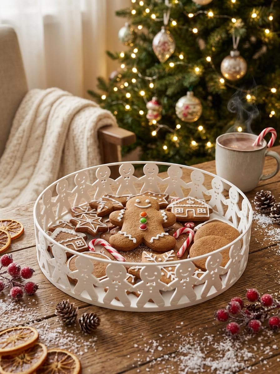 Plateau de Noël Bonhomme de Pain d'Épices — image 2