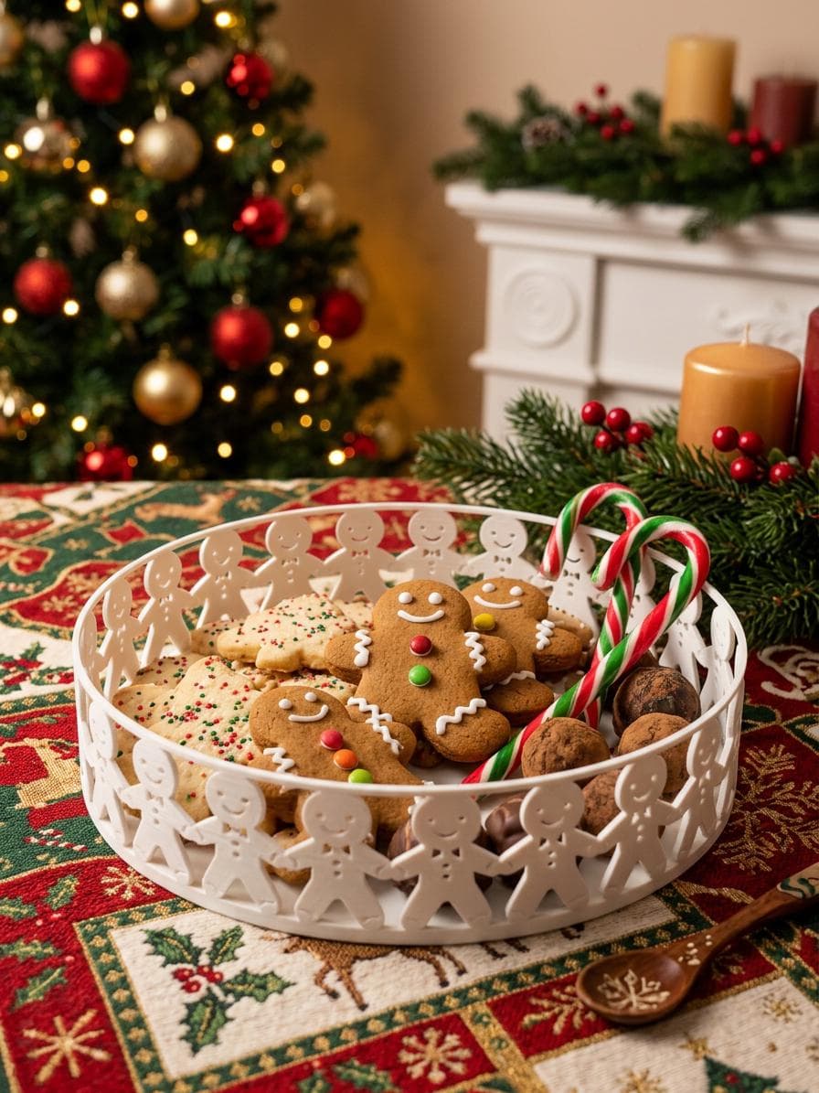 Plateau de Noël Bonhomme de Pain d'Épices — image 1