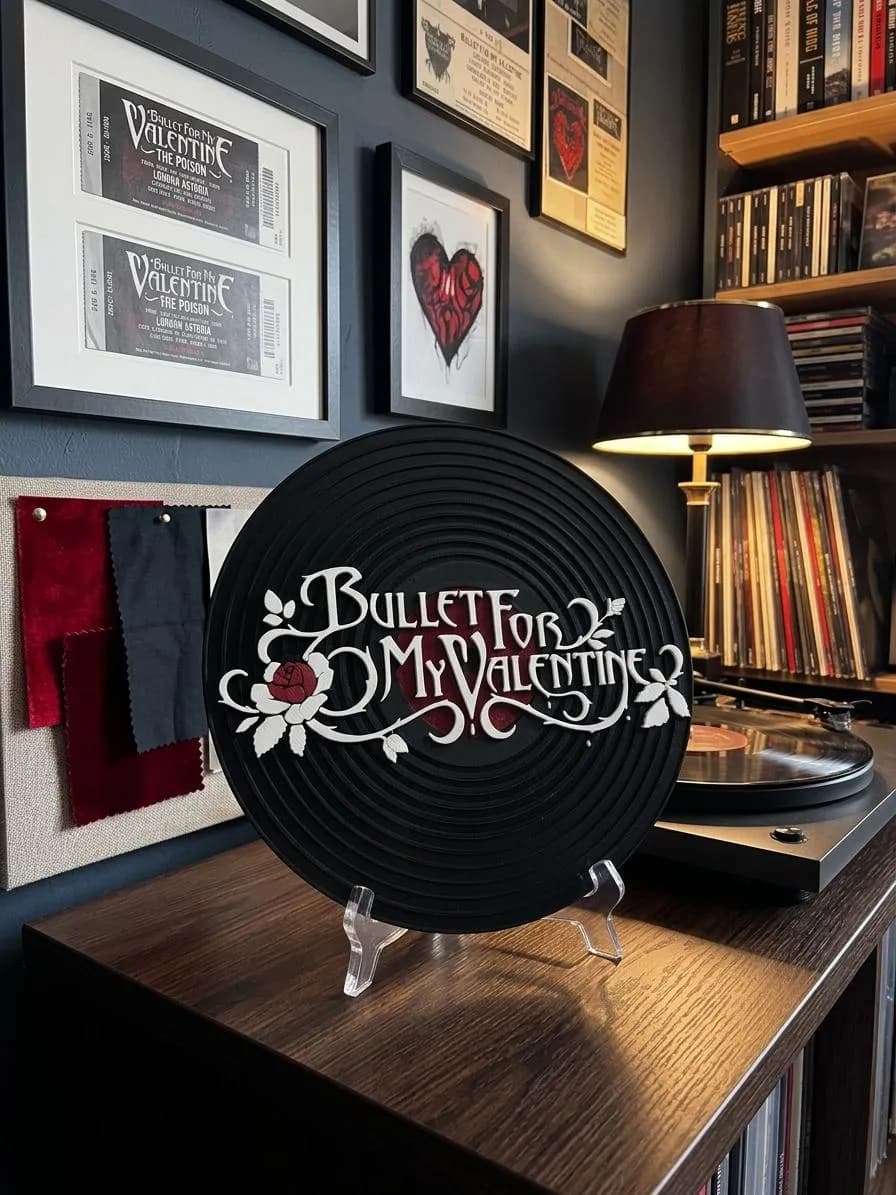 Vinyle décoratif personnalisable en impression 3D | Décoration intérieure | Prénom, citation ou logo | Création unique — image 1
