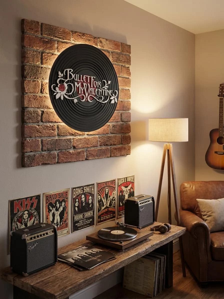 Vinyle décoratif personnalisable en impression 3D | Décoration intérieure | Prénom, citation ou logo | Création unique — image 2