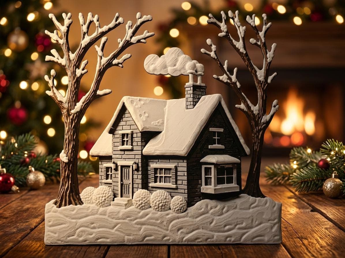 Tableau Paysage de Noël Hueforge — image 3