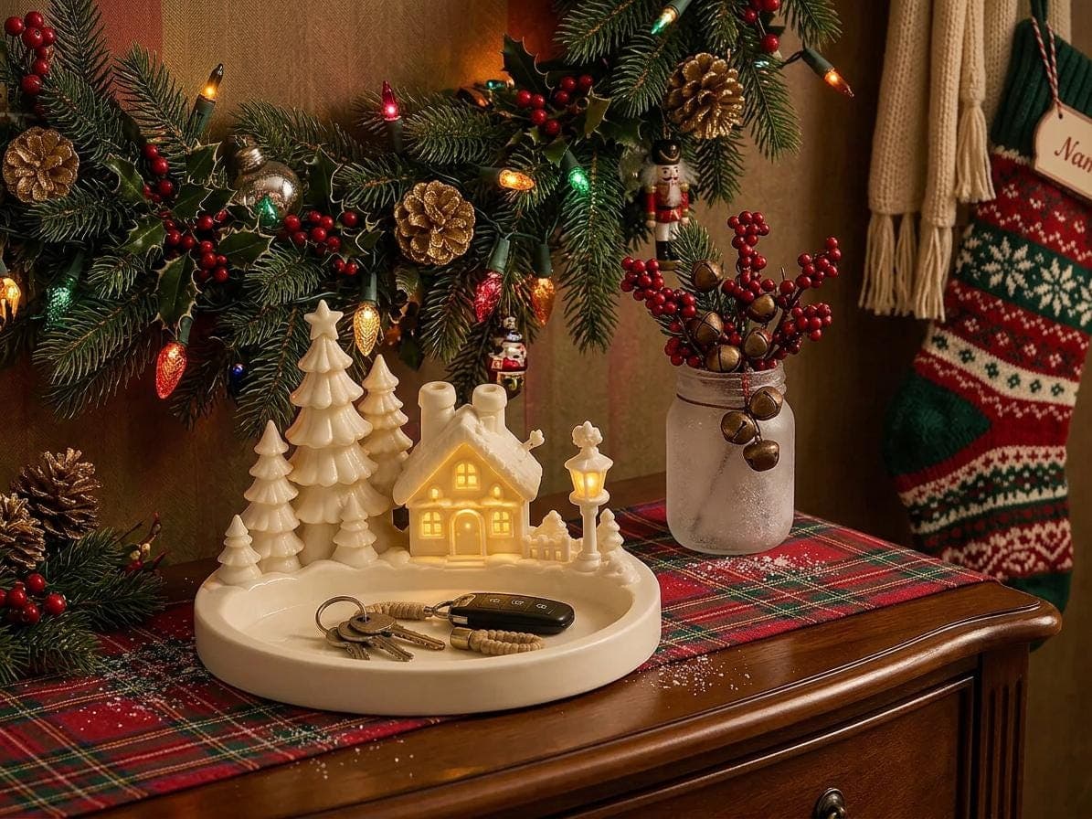 Vide-Poche de Noël Village Enneigé — image 2