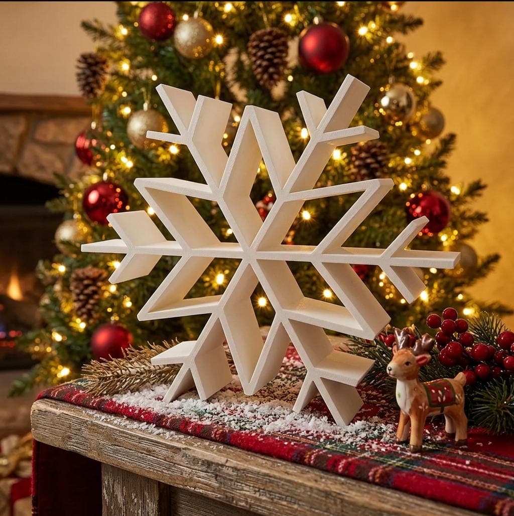 Flocon de Neige Décoratif de Noël — image 2