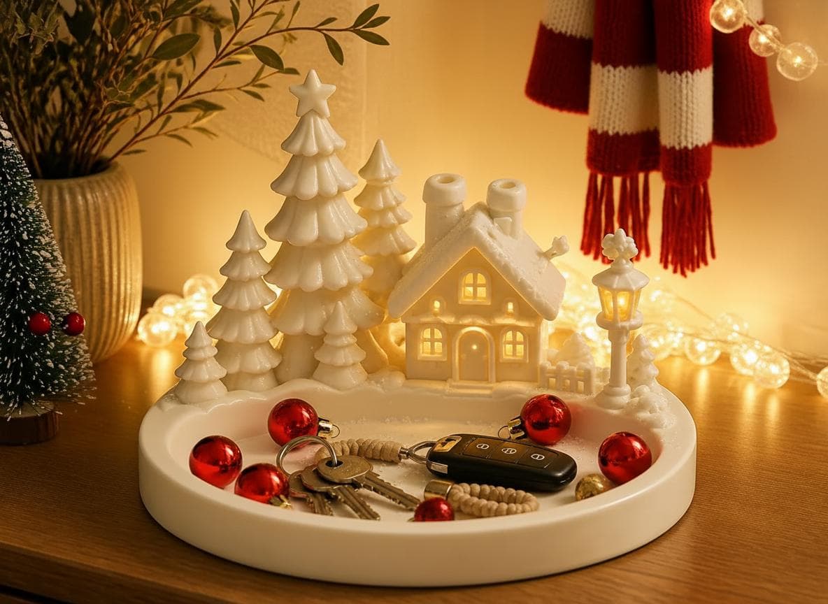 Vide-Poche de Noël Village Enneigé — image 3