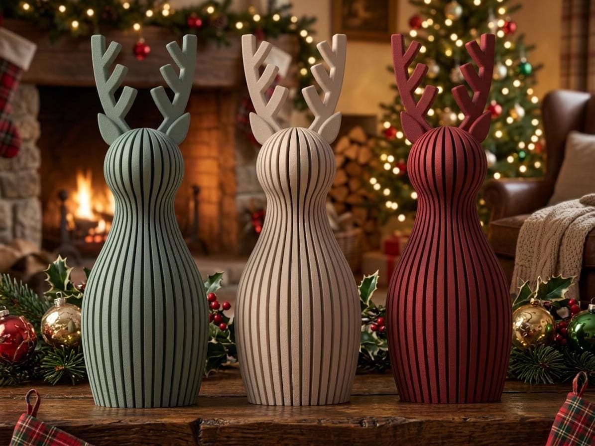 Renne de Noël Style Japandi — image 4