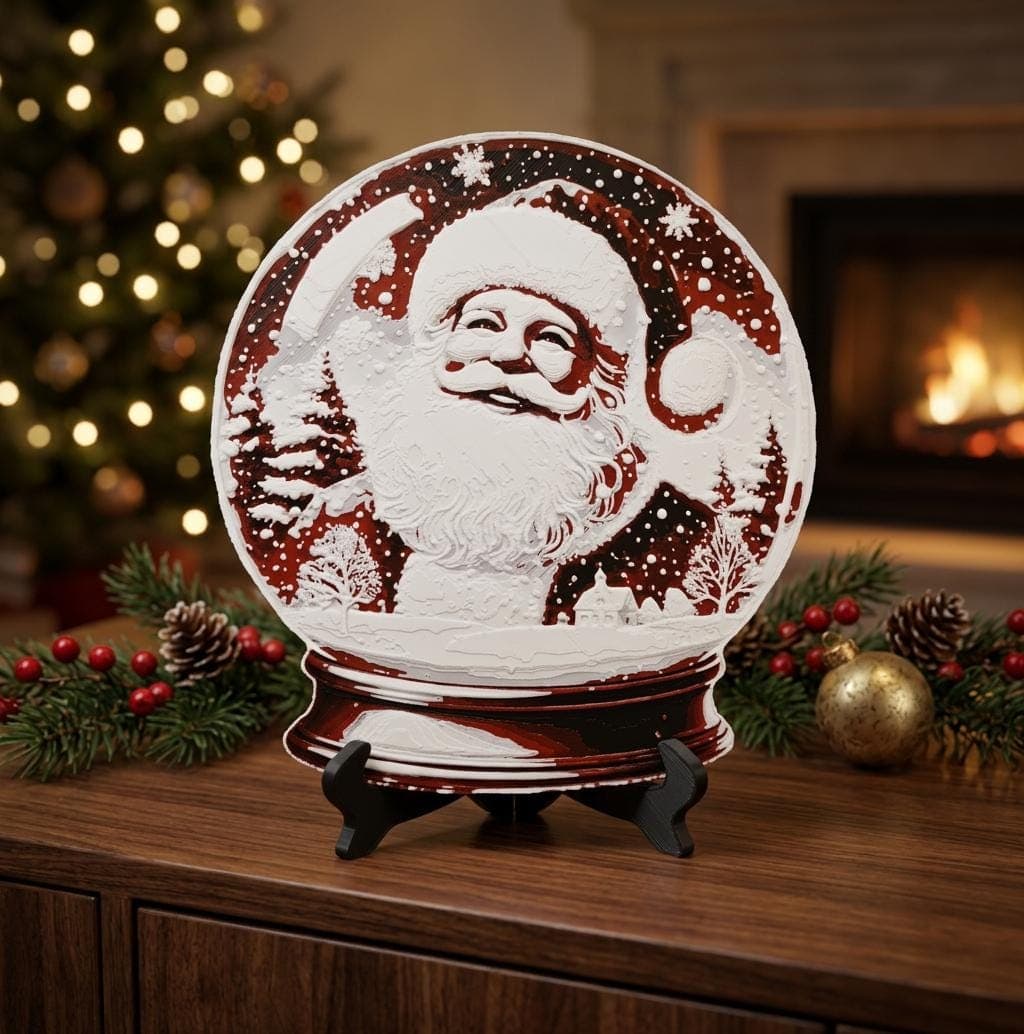 Boule à Neige Père Noël Hueforge — image 3