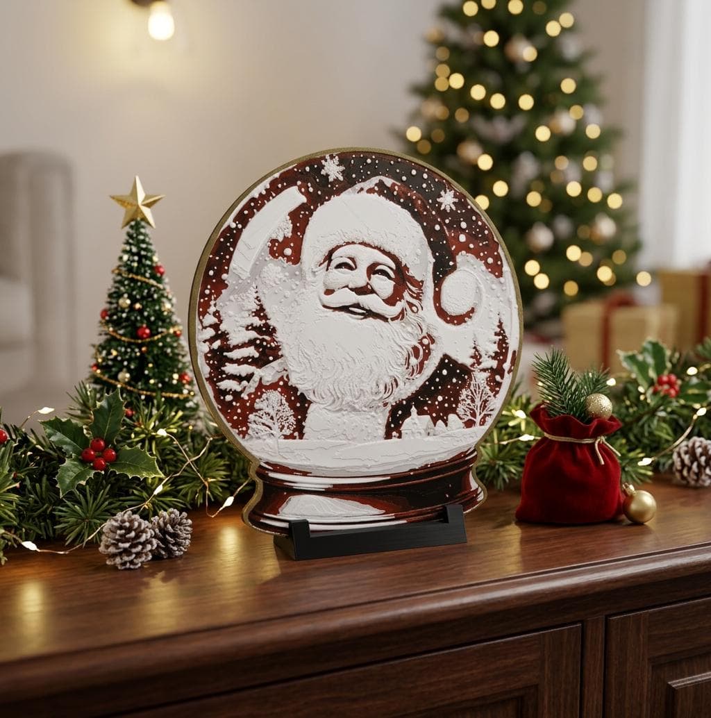 Boule à Neige Père Noël Hueforge — image 2