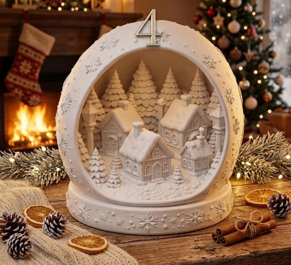 Photophore de Noël avec Bougie LED — image 4